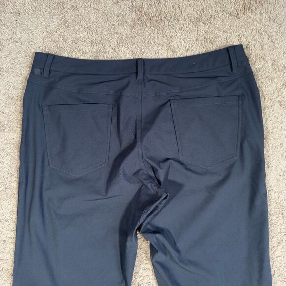 Lululemon Gray M5ADFS ABC Classic-Fit 5 Pocket Pant *Warpstreme Men's 38 x 32 - Picture 8 of 9